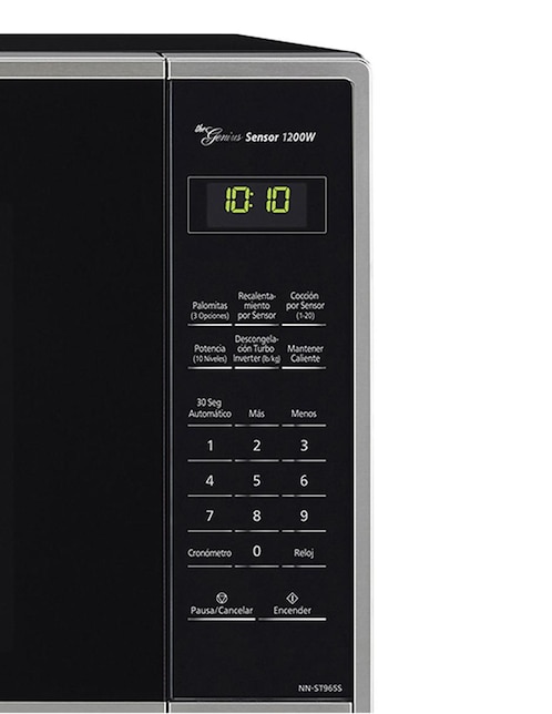 Horno de microondas inverter Panasonic modelo NN-ST965SRPH en Liverpool