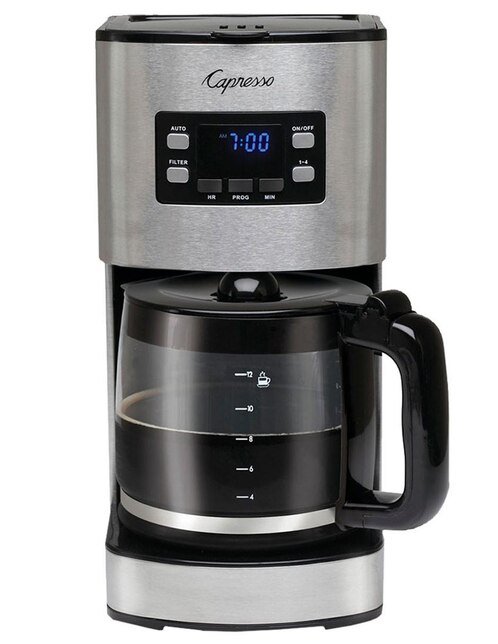 Cafetera programable Capresso 12 tazas gris en Liverpool