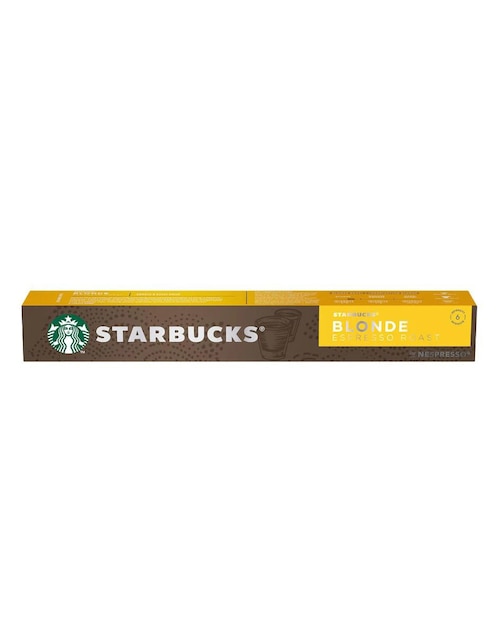 Set de 10 cápsulas café Nespresso Starbucks
