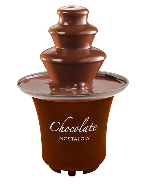 Mini fuente fondue de chocolate Nostalgia