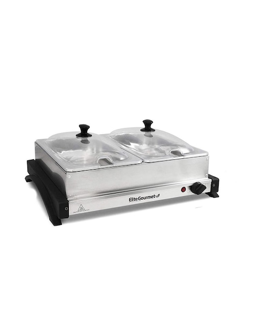 Bufetera eléctrica Elite Cuisine 2 divisiones