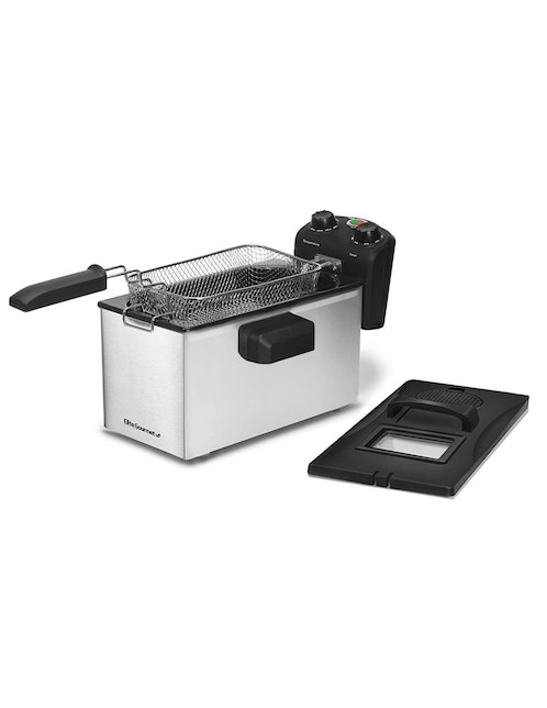 Freidora de aceite Elite Cuisine Gourmet 3.3 L Edf-3500