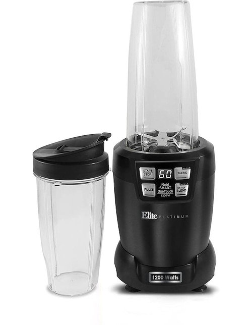 Licuadora personal Elite Cuisine 3 velocidades EPB-5455 Platinum