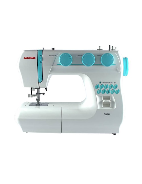 Máquina de coser mecánica Janome modelo 3016