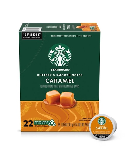 Set de 22 cápsulas caramelo Starbucks