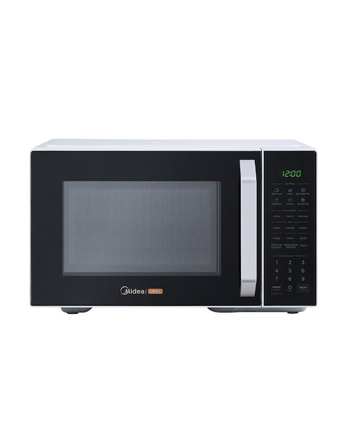 Horno de microondas convencional Midea modelo MMDX11S2BW
