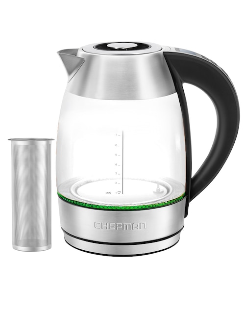 Tetera hervidora Chefman acero inoxidable