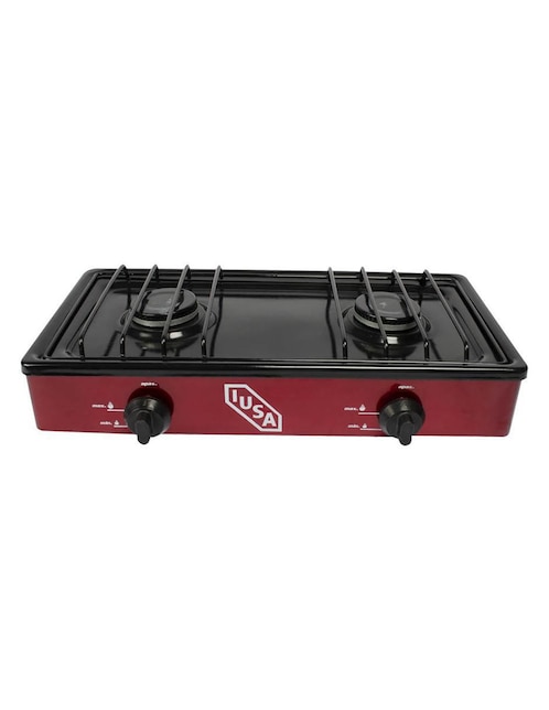 Parrilla Iusa PGLP 2QV de acero