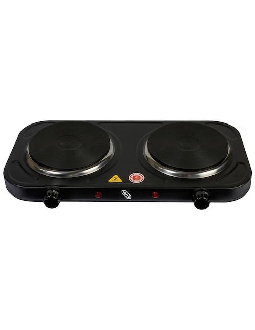 Parrilla eléctrica Iusa IU-2D2000 de acero