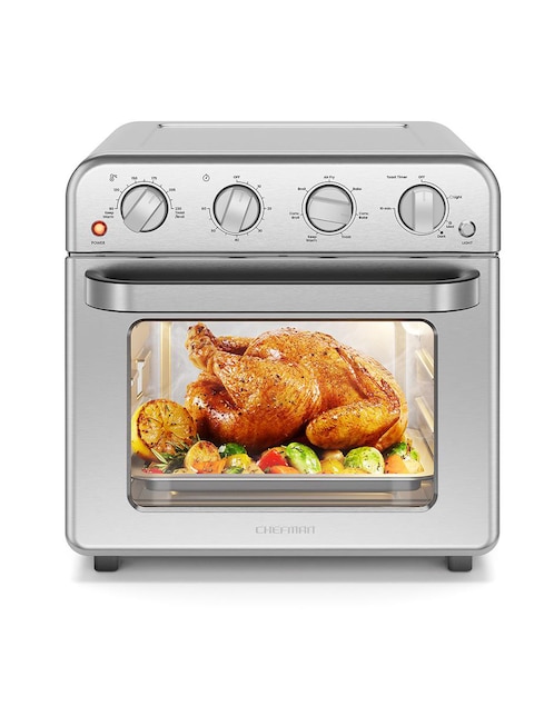 Horno eléctrico freidora Chefman RJ50-SS-M18-MX 18 L