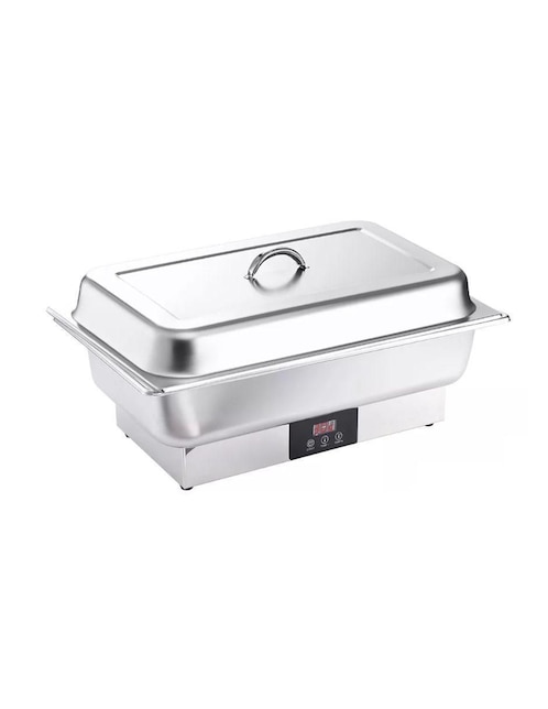 Chafer bufetera de acero inoxidable 3 compartimentos