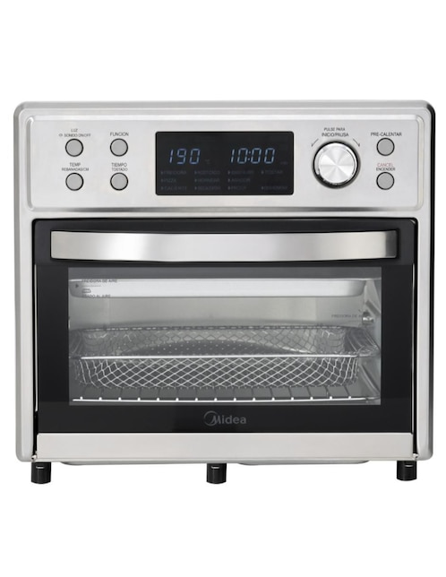 Horno eléctrico freidora Midea MAO25A3MSS Multi-Oven 25 L