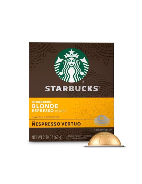 Set de 10 cápsulas tostado Starbucks Nespresso