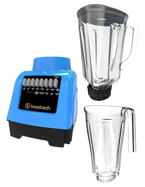 Set licuadora Bosstech BS-750-PLG-B1-BL 10 velocidades