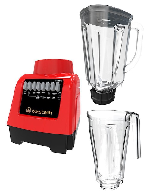 Set licuadora bosstech bs-750-plg-b1-r 10 "velocidad(es)"