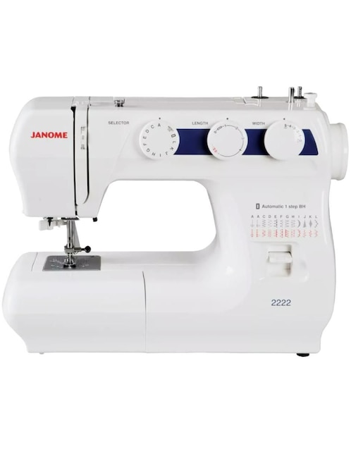 Máquina de coser mecánica Janome 2222