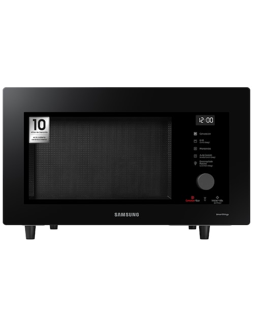 Horno de microondas de convección con grill Samsung modelo MC32DG7646CKAX de 1.1 pies