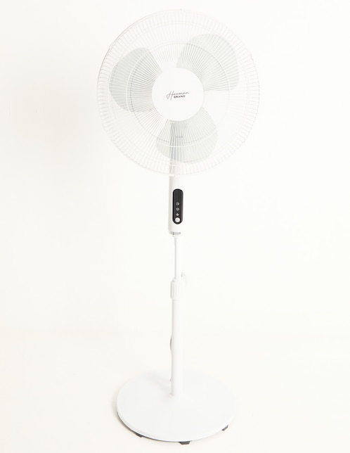 Ventilador de pedestal Heuman Brand con control remoto 3 velocidades