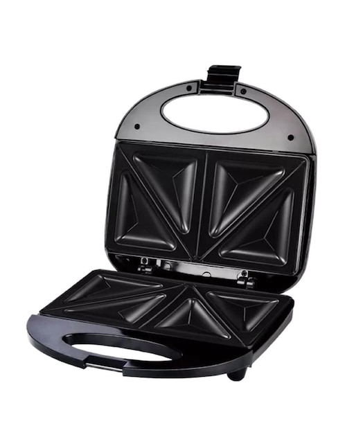 Parrilla panini eléctrica de acero inoxidable