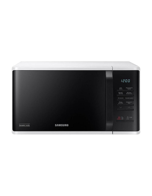 Horno de microondas convencional Samsung modelo MS-23K3513AW de 0.8 pies