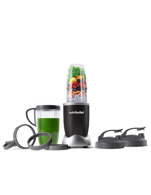 Set licuadora personal Nutribullet NB9-1301K Pro 1 velocidad