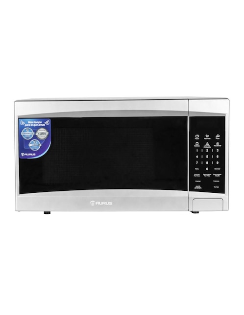 Horno de microondas convencional Aurus modelo amp07w  de 0.7 pies