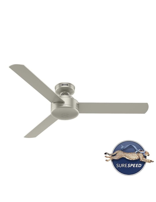 Ventilador de techo hunter "con control remoto" (si aplica) 3 "velocidades"