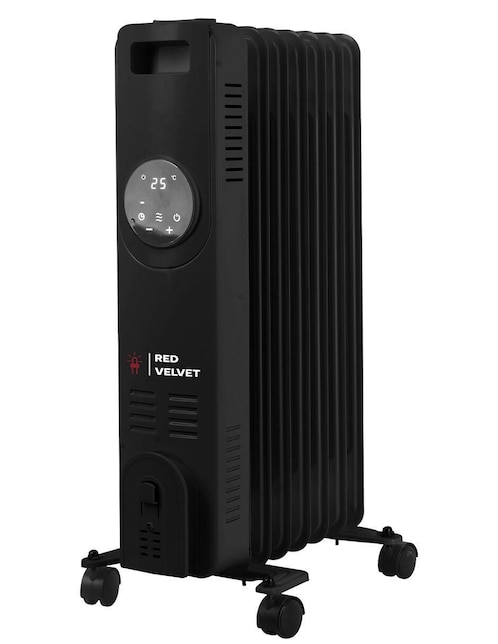 RED VELVET Calefactor portátil eléctrico Red Velvet de 110 V