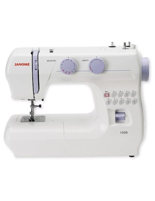 Máquina de coser mecánica Janome 1008