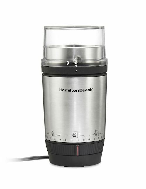 Molino para café Hamilton Beach de acero inoxidable