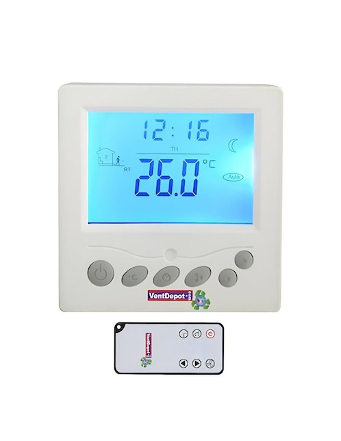 Calefactor de pared eléctrico Ventdepot de 110 V