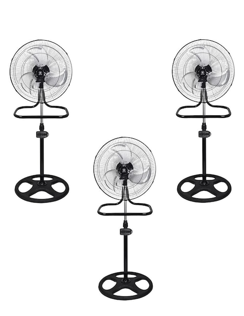 Set ventilador de piso Begonia 3 velocidades