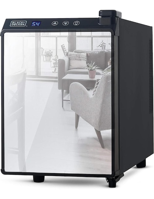 Cava de vinos Black + Decker Bd60316 capacidad 6 botellas