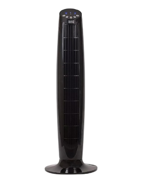 Ventilador de torre Black + Decker con control remoto 3 velocidades