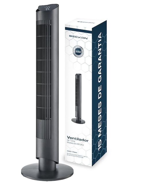 Ventilador de torre Beckon con control remoto 3 velocidades