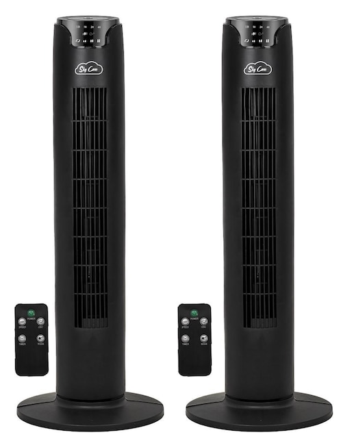 Ventilador de torre Skycare con control remoto 3 velocidades