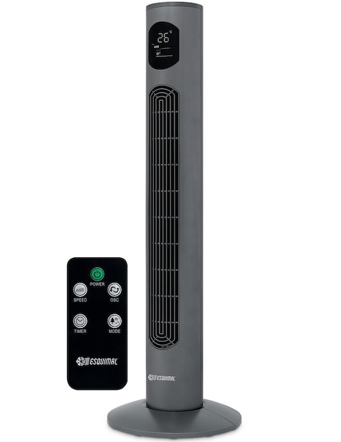 Ventilador de torre Esquimal con control remoto 3 velocidades