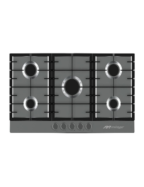 Parrilla Mirage MPS90GB de acero inoxidable