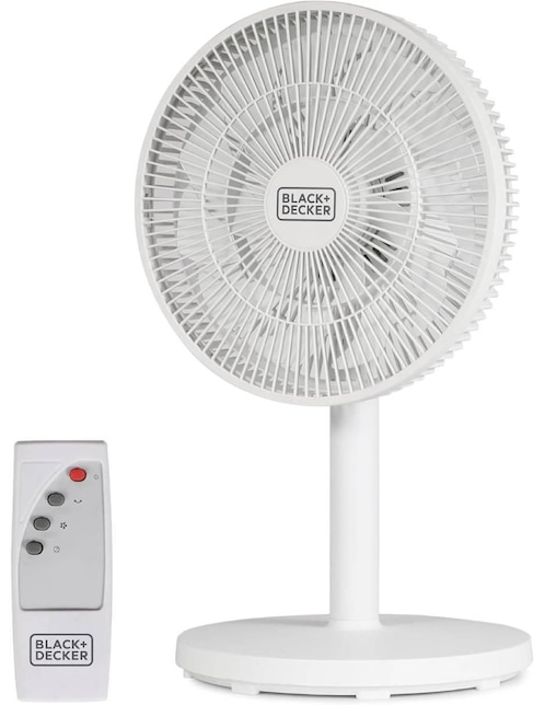 Ventilador de mesa B+D con control remoto 3 velocidades