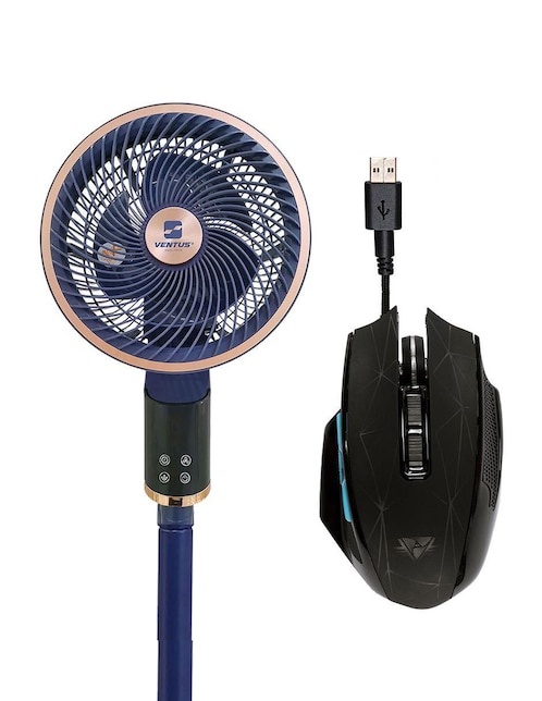 Ventilador de pedestal Ventus control remoto 3 velocidades