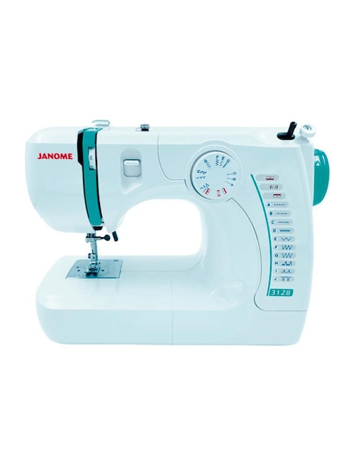 JANOME Máquina de coser mecánica janome 3128
