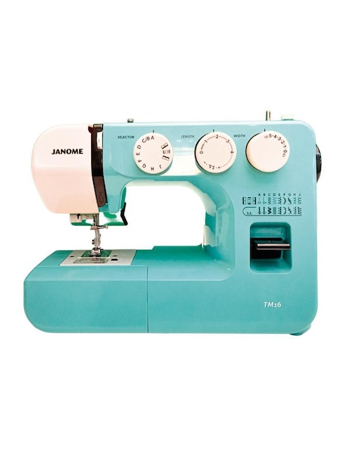 JANOME Máquina de coser mecánica Janome Tm16