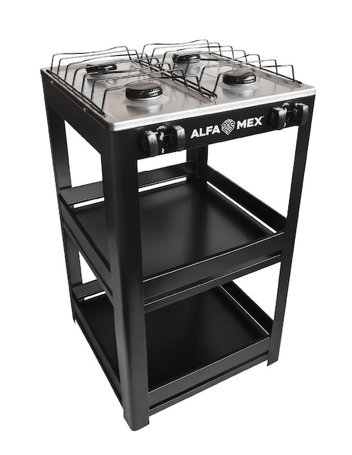 Parrilla Alfamex 412-4 de acero porcelanizado