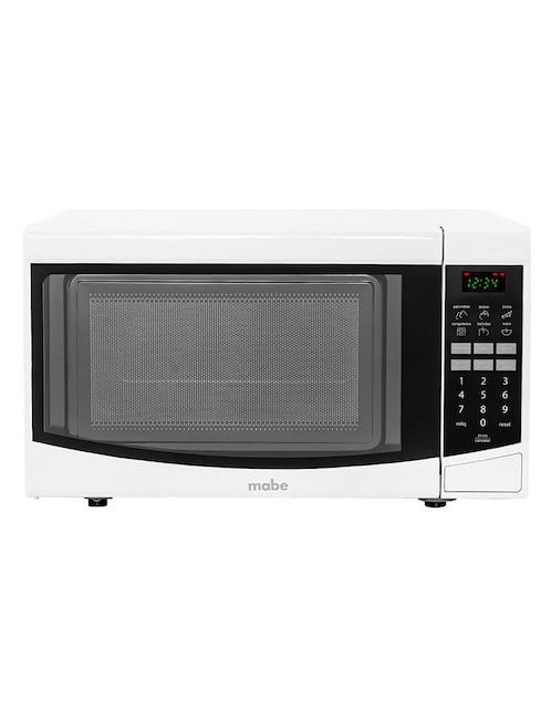 Horno de microondas convencional Mabe 0.7 pies cúbicos modelo HMM70SW 20 L