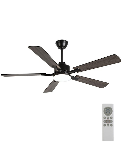 Ventilador de techo Megaluz con control remoto 6 velocidades