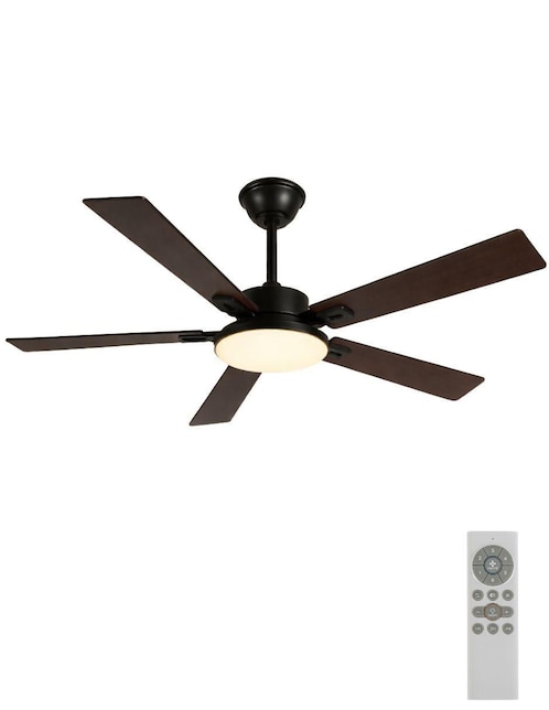 Ventilador de techo Megaluz con control remoto 6 velocidades