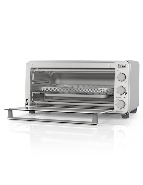Horno eléctrico freidora Black + Decker TO8235 Titánxg 32 L