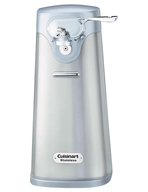 Abrelatas de acero inoxidable Cuisinart chico gris