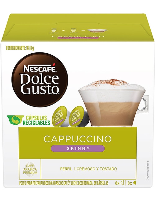 Set de 16 cápsulas Cappuccino Skinny Dolce Gusto
