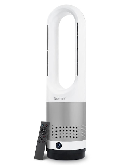 Ventilador 2 en 1 Esquimal con control remoto 8 velocidades